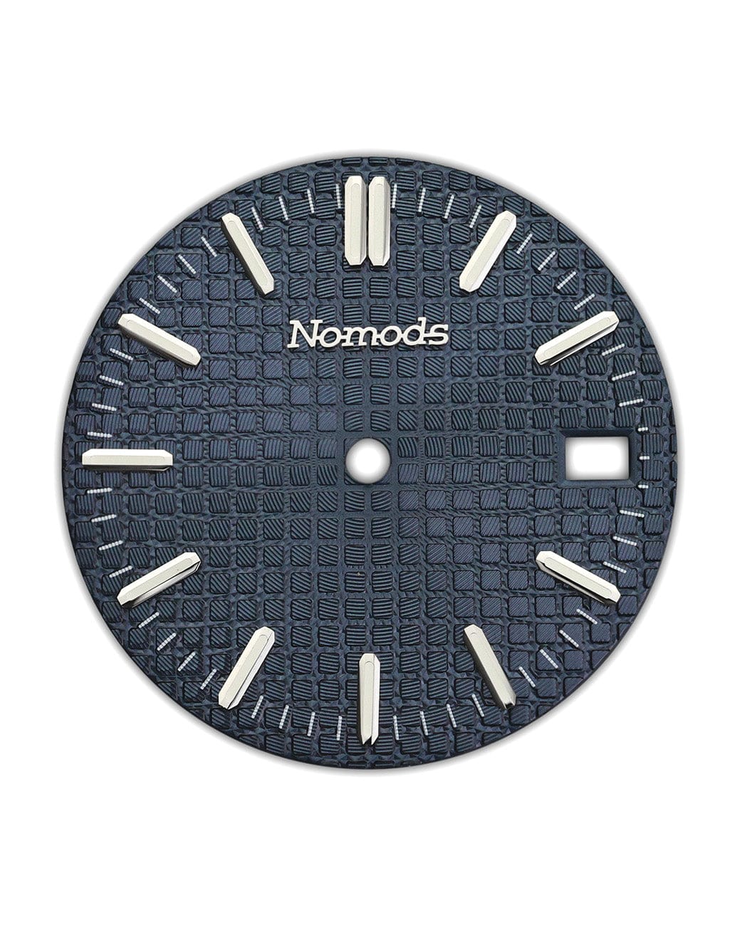 Nomods Dials Blue Metallic Waffle Seiko Mod Dial – 28.5mm NH37