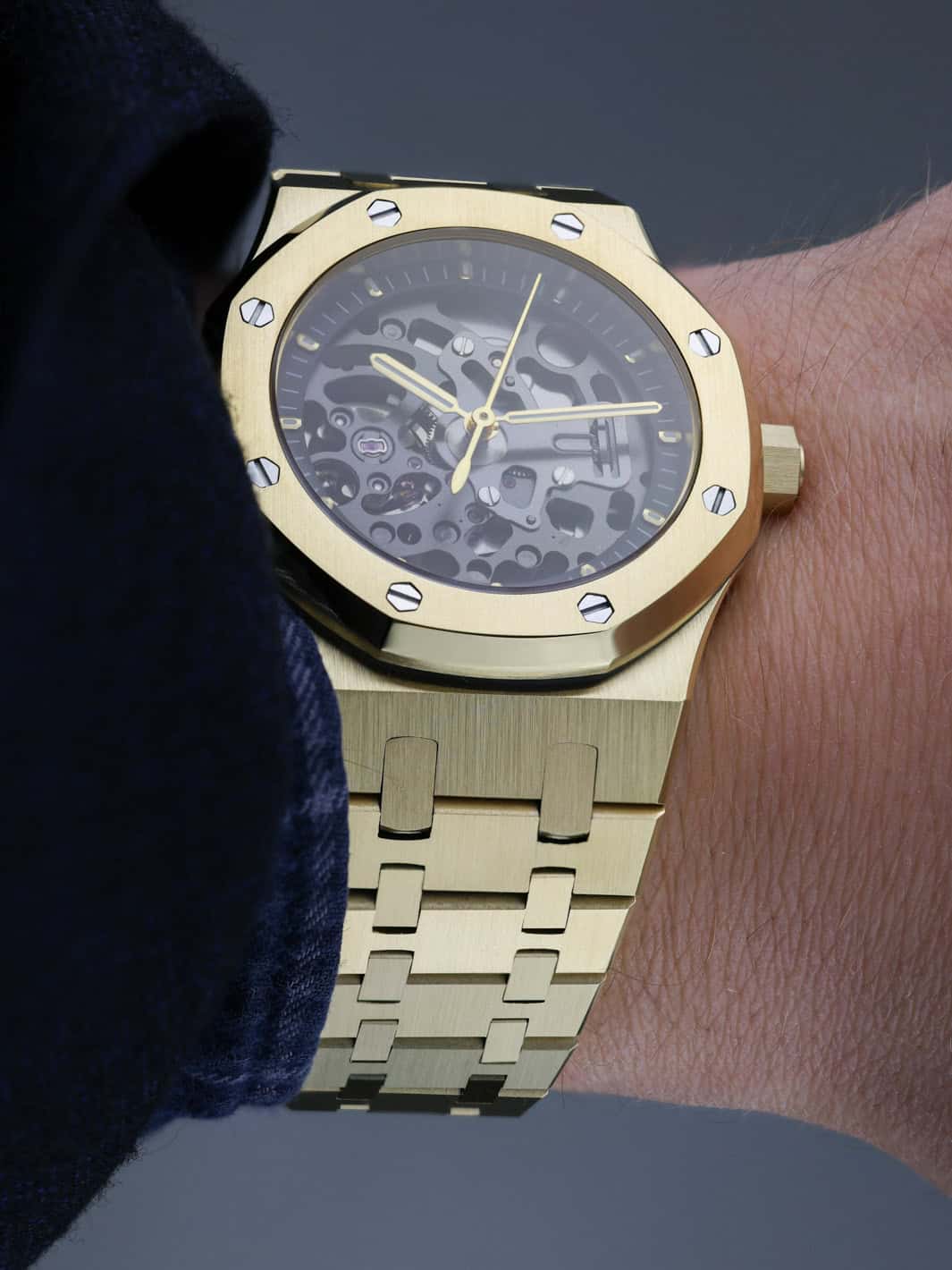 Nomods Seiko mod – Royal Oak 37mm Gold