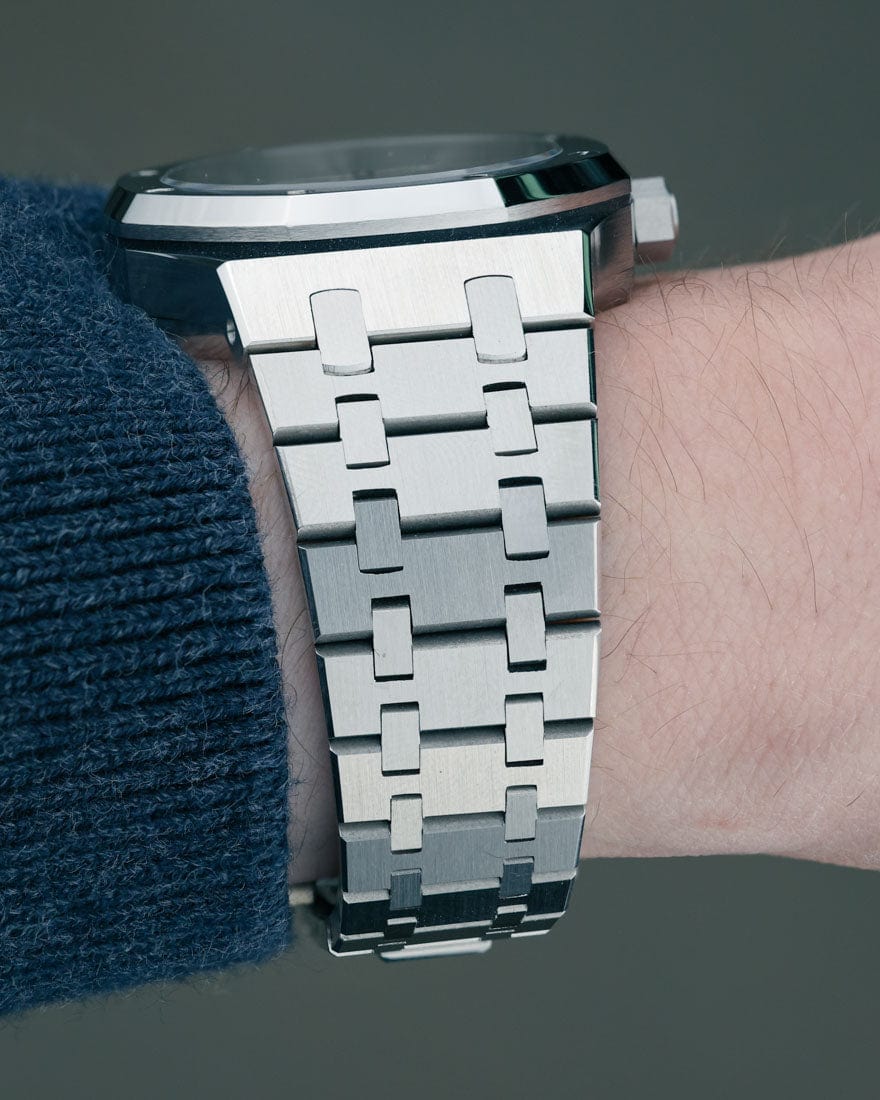 Nomods Seiko Mod Royal Oak 37mm Gray Dial