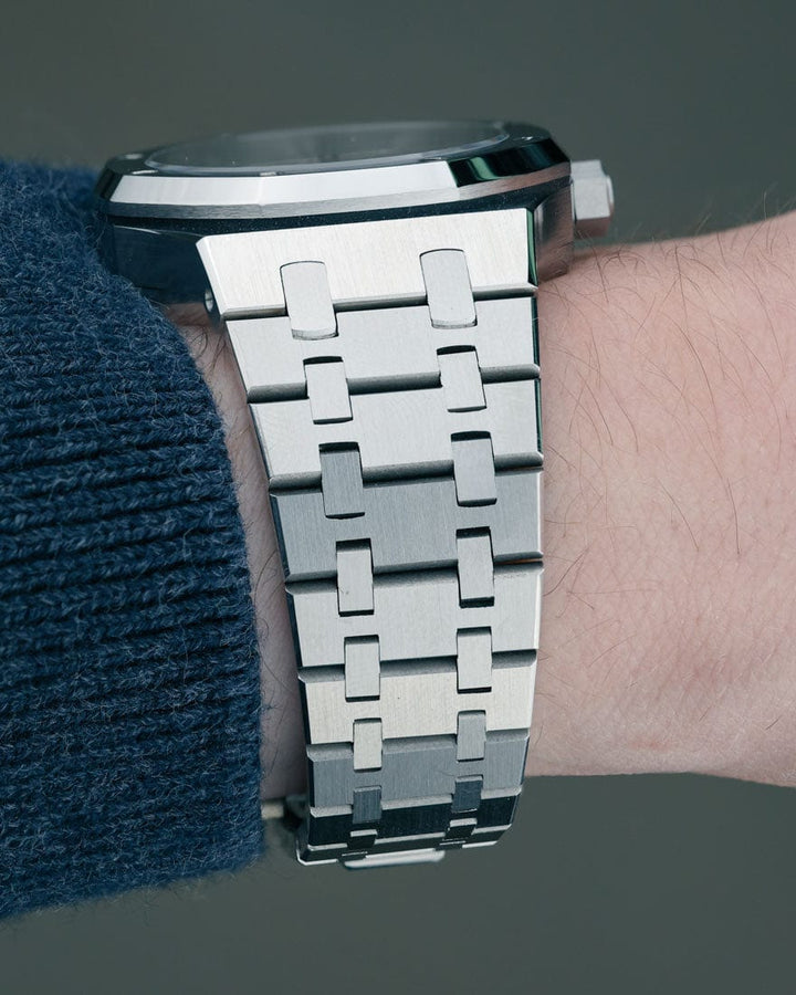 Nomods Seiko Mod Royal Oak 37mm Gray Dial