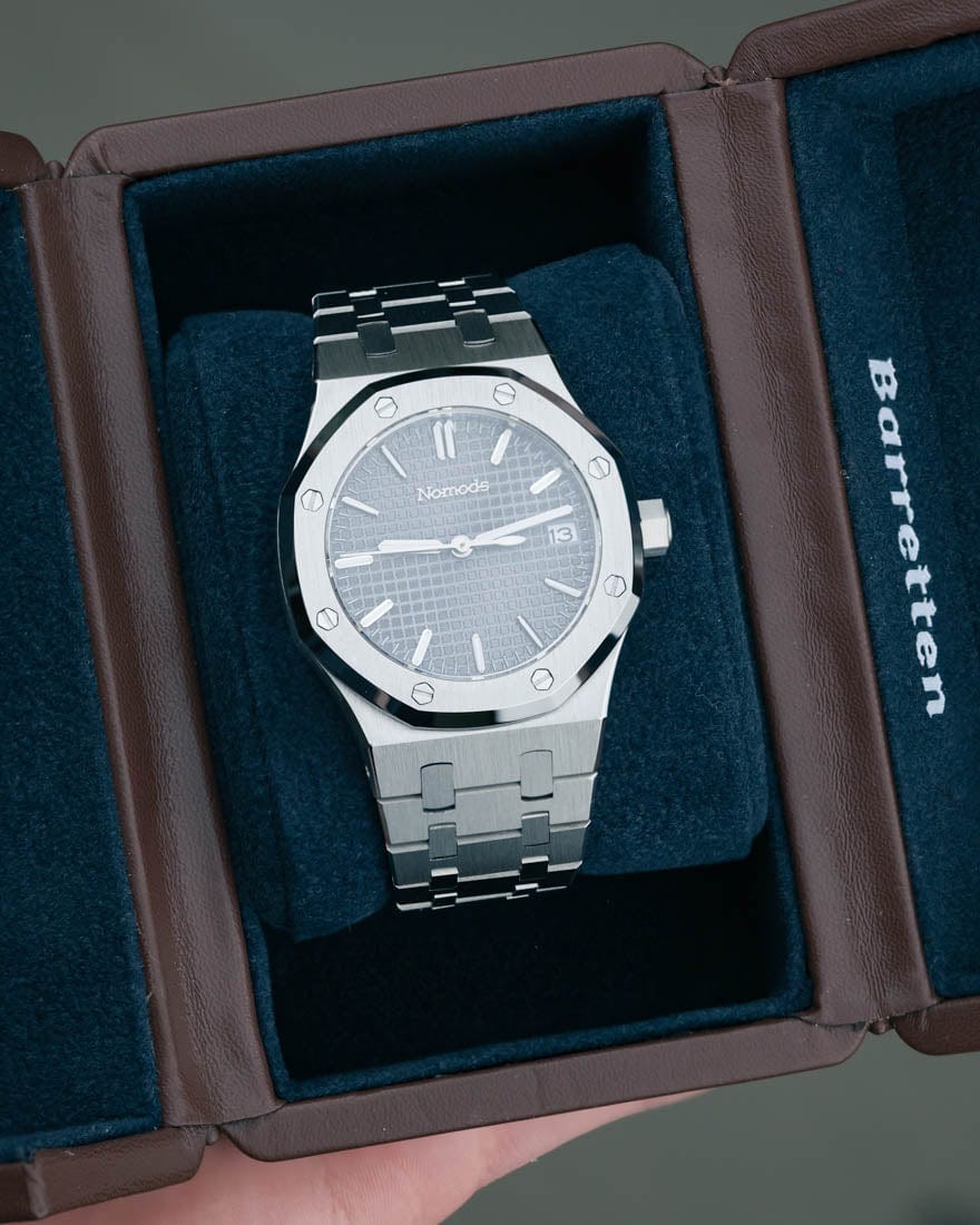 Nomods Seiko Mod Royal Oak 37mm Gray Dial