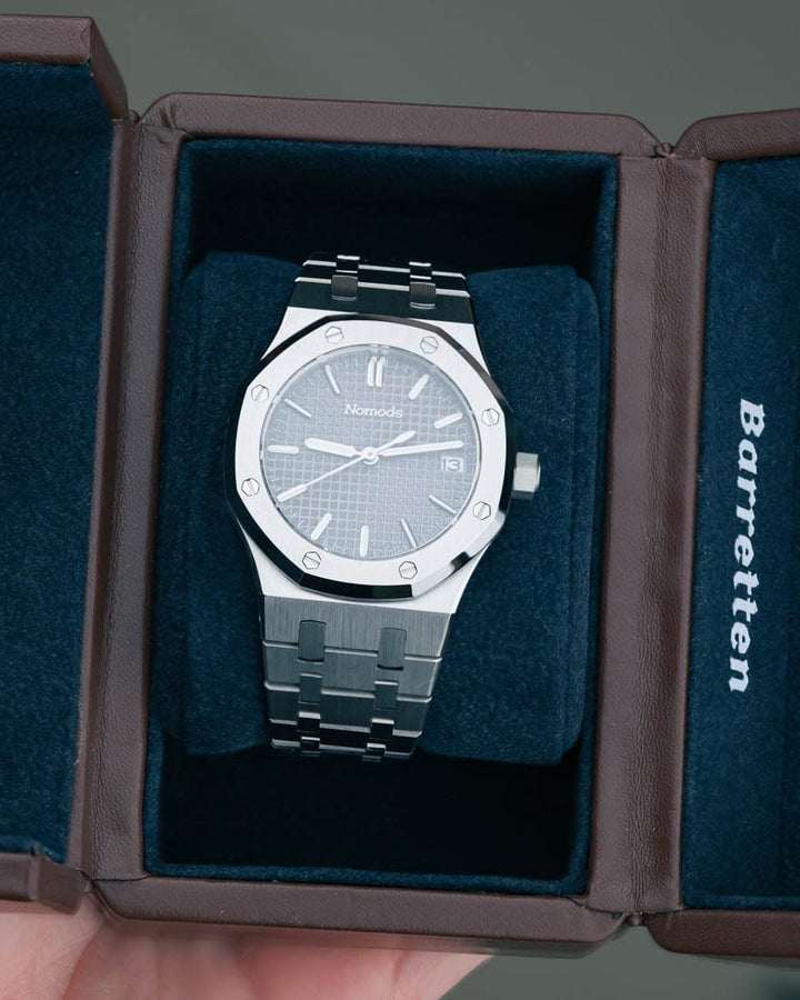 Nomods Seiko Mod Royal Oak 37mm Gray Dial