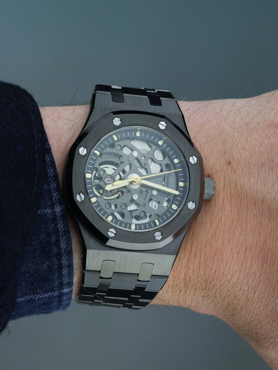 Nomods Seiko mod – Royal Oak 37mm Gunmetal
