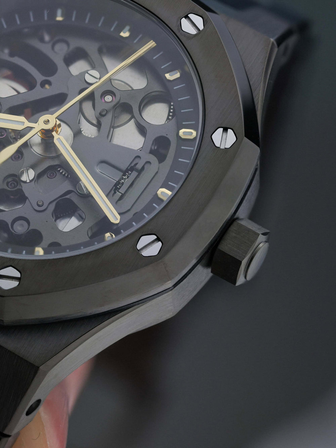 Nomods Seiko mod – Royal Oak 37mm Gunmetal