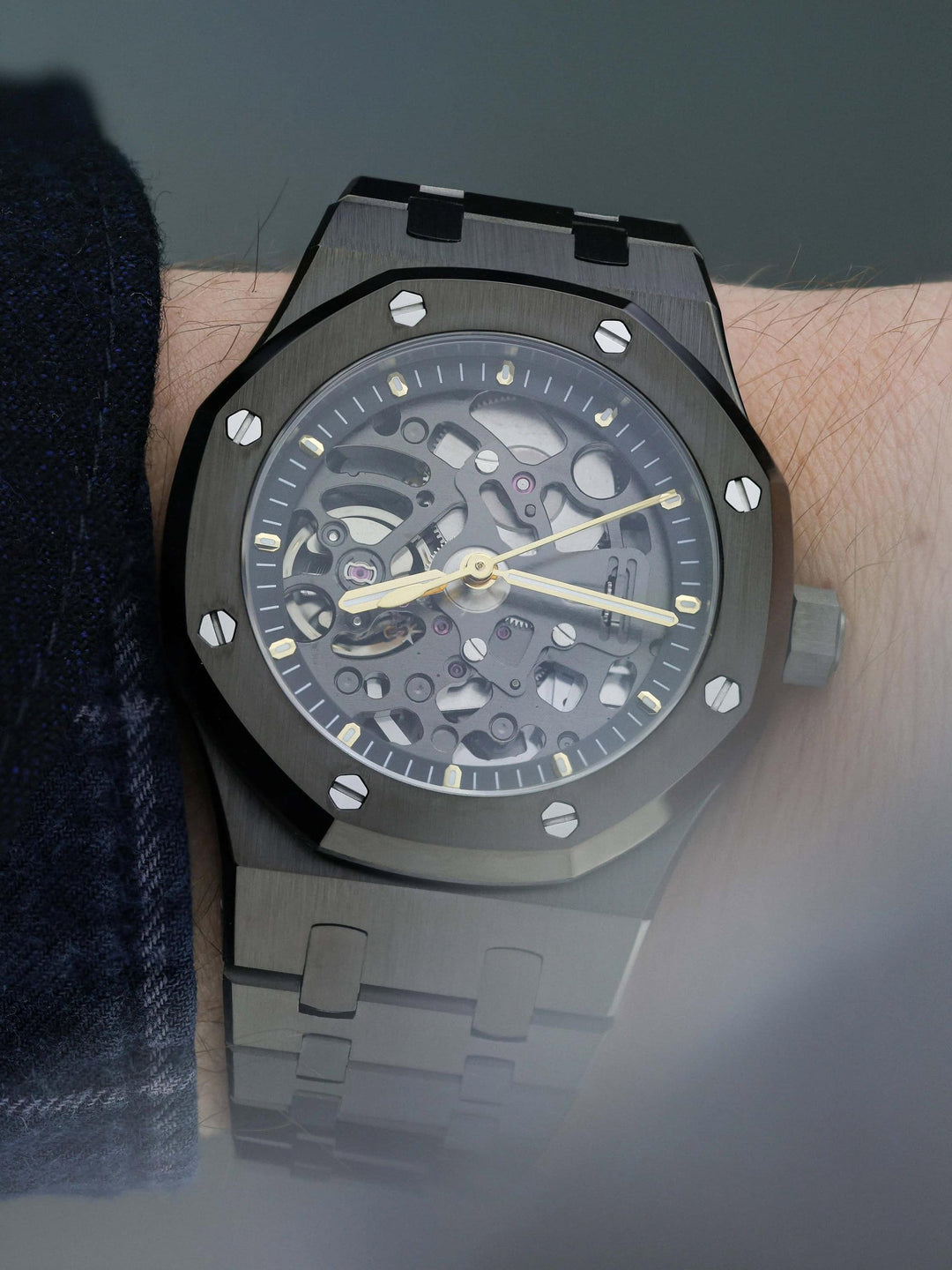 Nomods Seiko mod – Royal Oak 37mm Gunmetal