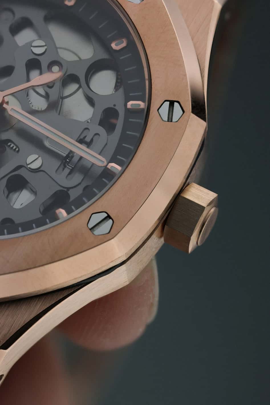 Nomods Seiko mod – Royal Oak 37mm Rose Gold