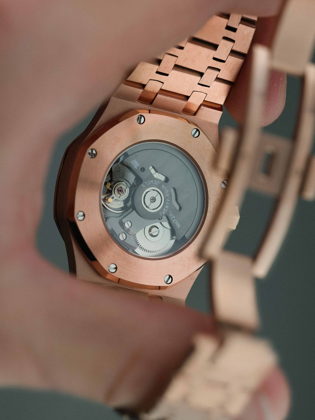 Nomods Seiko mod – Royal Oak 37mm Rose Gold