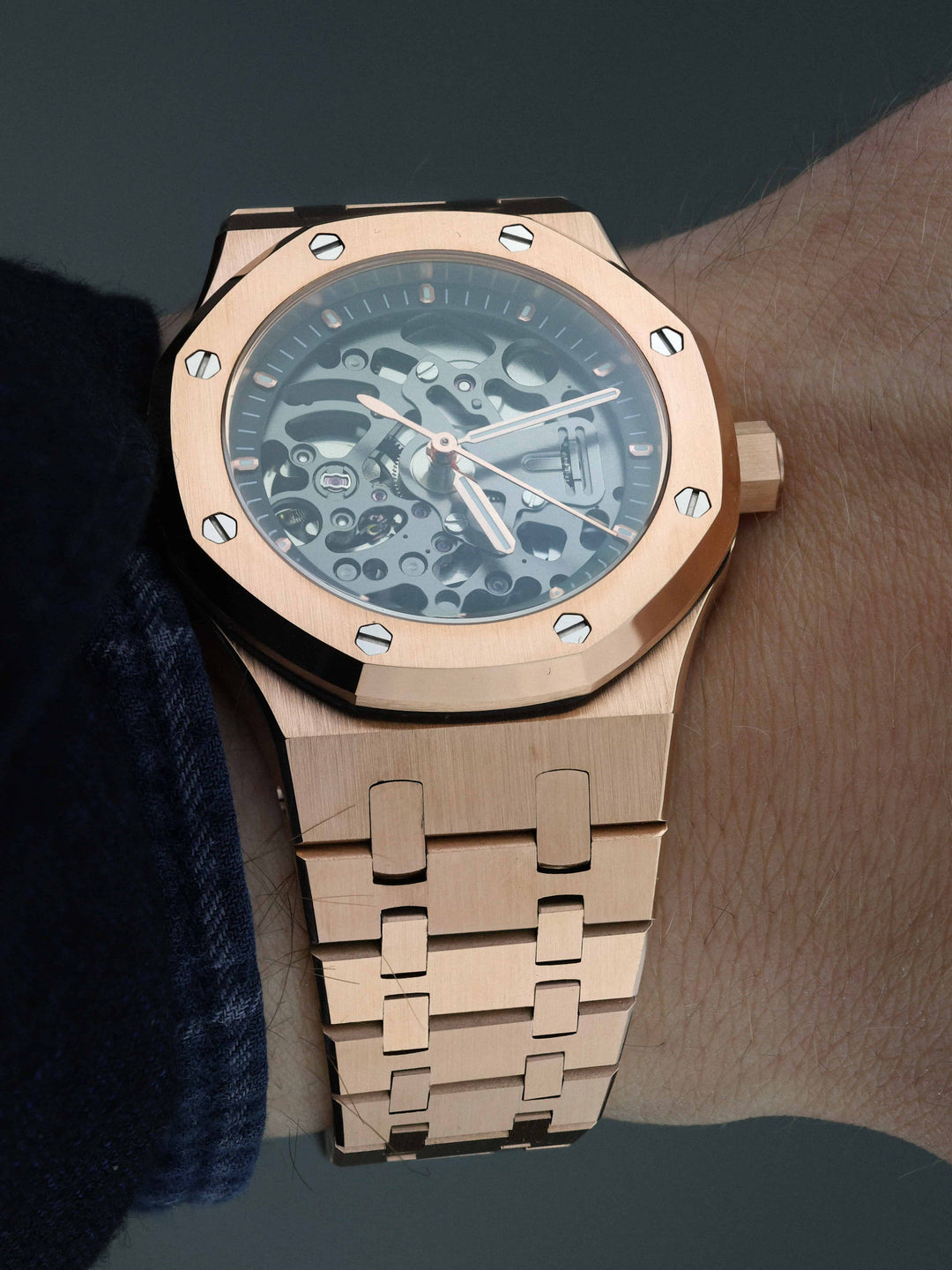 Nomods Seiko mod – Royal Oak 37mm Rose Gold