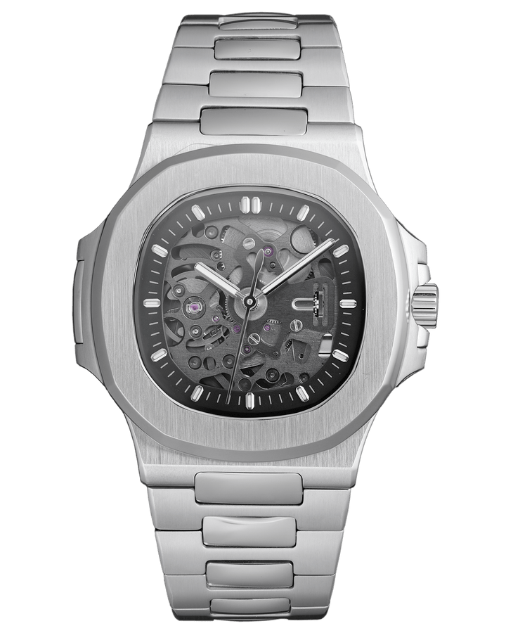 Nomods Seikonaut / Nautilus Style Seiko Modding Case Ultrathin Silver