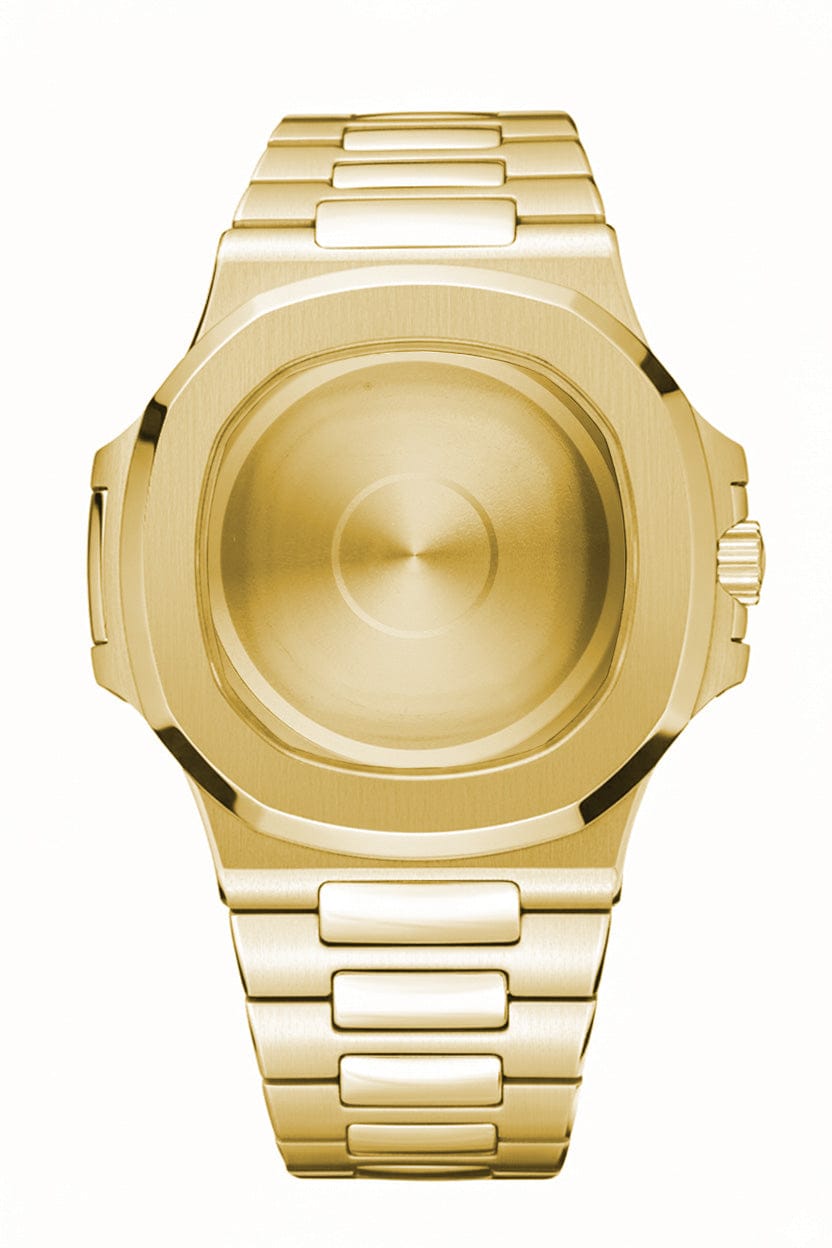 Seikonaut 40mm Seiko Mod Case – Gold finish, champagne tone